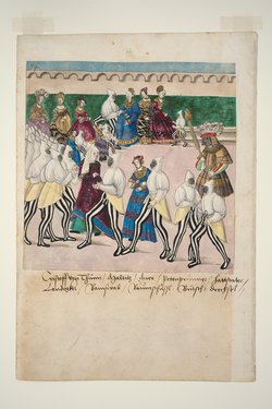 "Freydal"; Turnierbuch Kaiser Maximilians I.