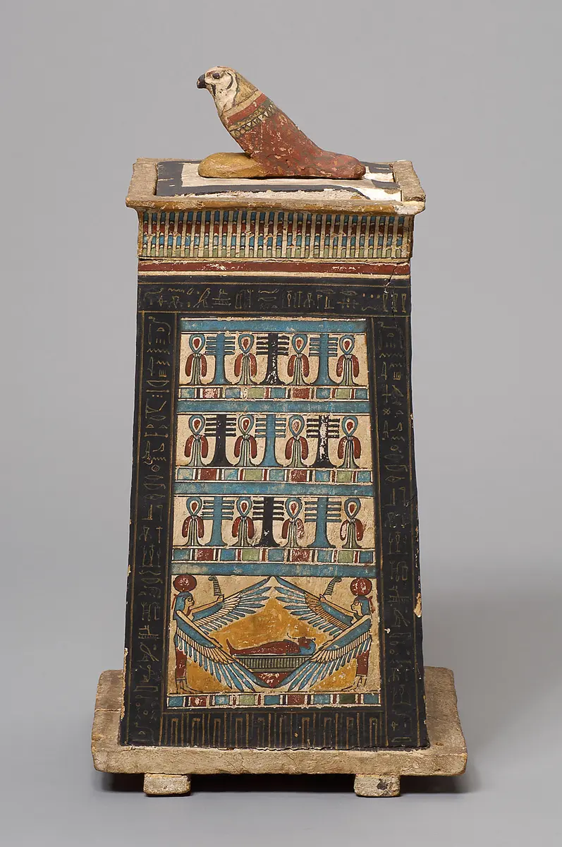 Eingeweidekasten in Form einer Kapelle