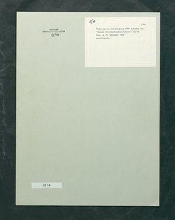 Ergänzung der Dienstordnung (Aufnahme des Museums Österreichischer Kultur)
