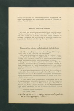 Maßregeln betreffend Cholera