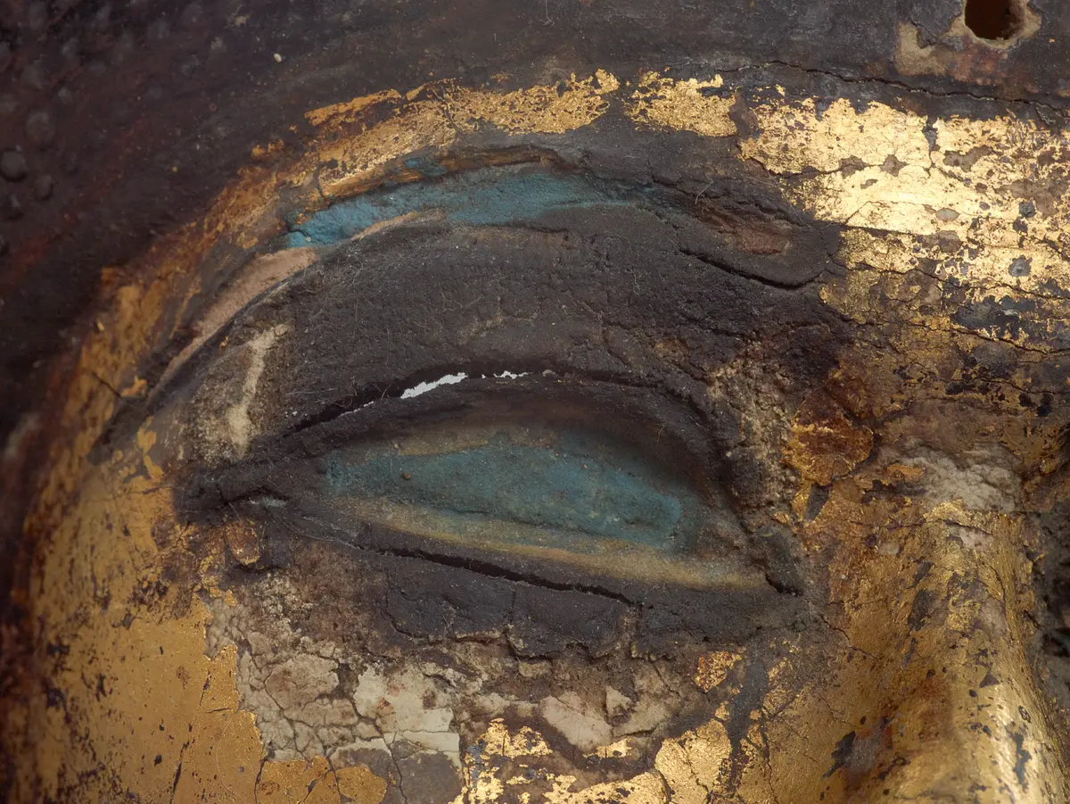 Mumie der Tamit in Kartonagehülle