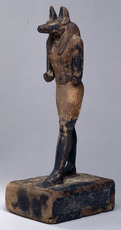 Schreitender Gott Anubis