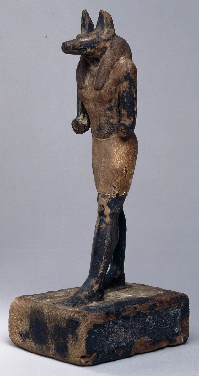 Schreitender Gott Anubis