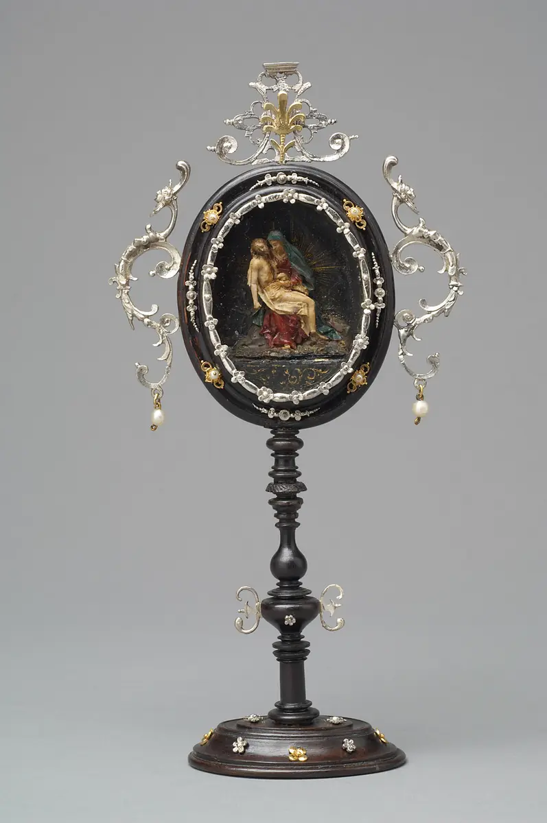 Ostensorium mit Pietà