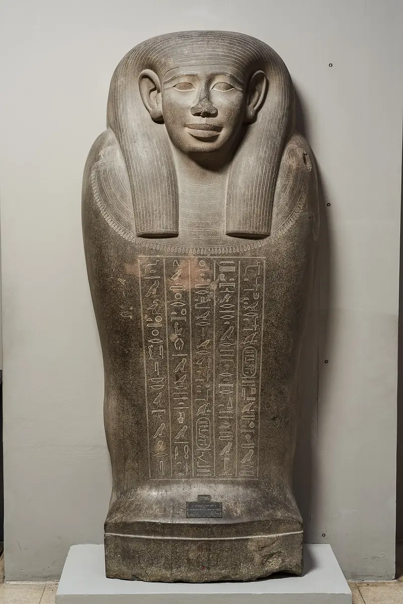 Deckel des Sarkophags der Chedeb-neith-iret-binet