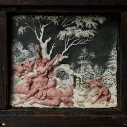 Tafel mit 60 Szenen aus den Metamorphosen des Ovid