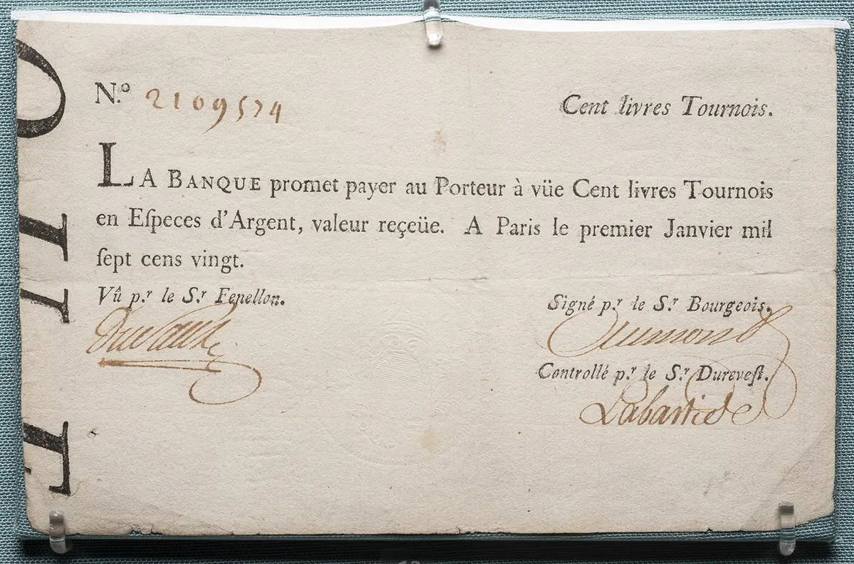 Frankreich: Banques des Indes (John Law)