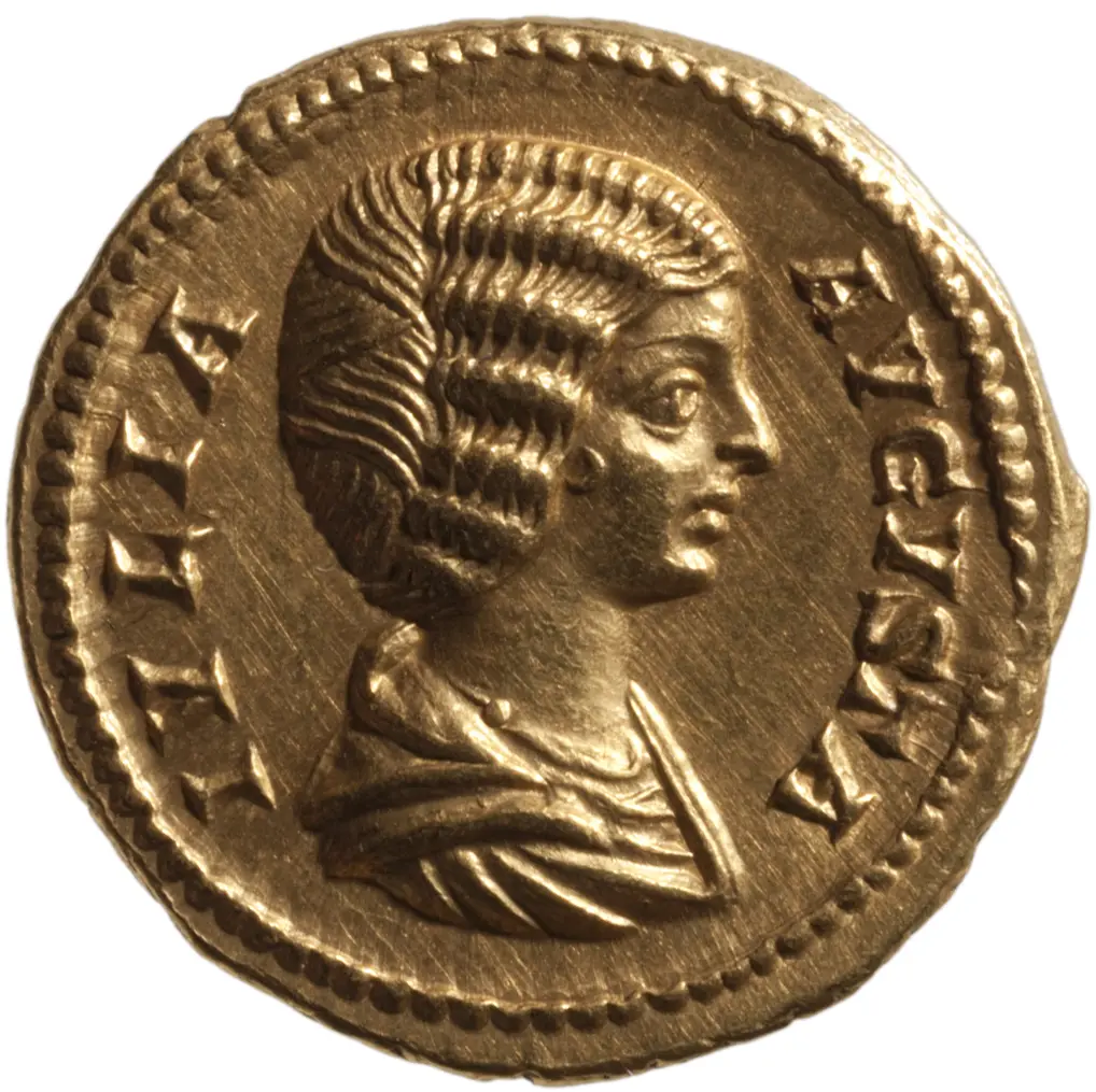 Iulia Domna mit Antoninus III. (Caracalla) und Geta