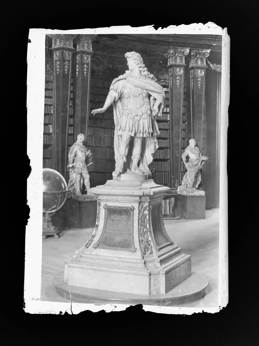 Kaiser Karl VI., Prunksaal ÖNB, Wien