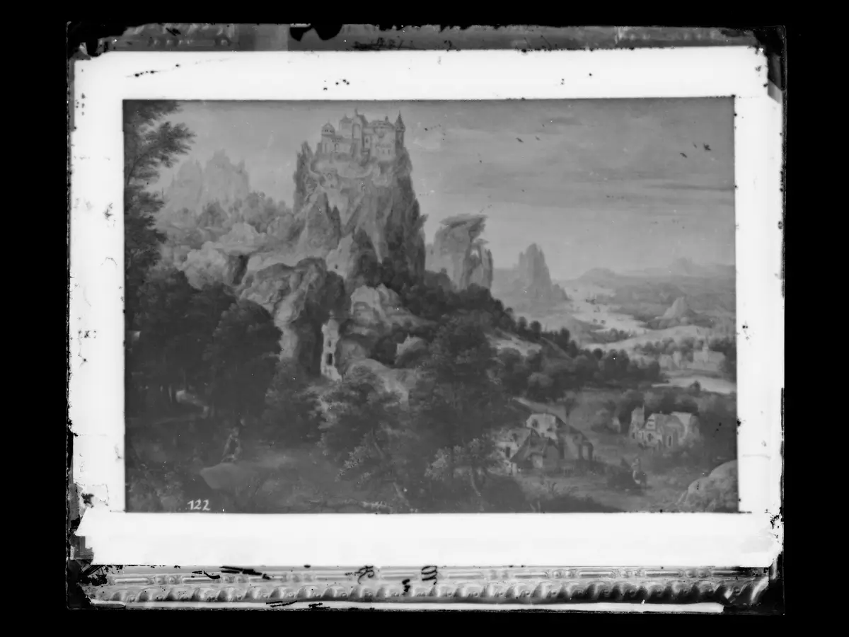 Landschaft mit dem Gleichnis vom Barmherzigen Samariter