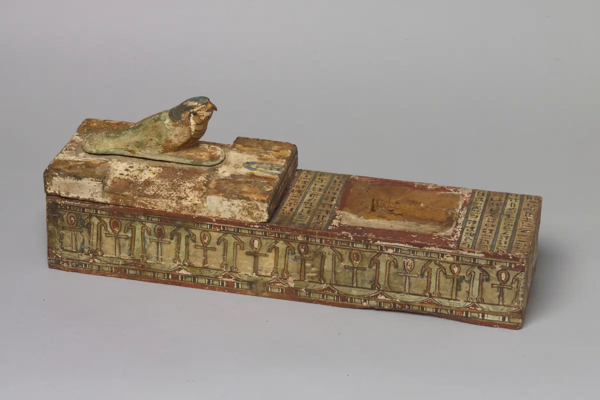 Basis für eine Ptah-Sokar-Osiris-Statuette