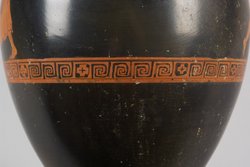Zeus verfolgt Ganymedes (A), Fliehender Knabe (B)