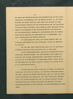 Dienstvorschrift für das Kunsthistorische Museum in Wien