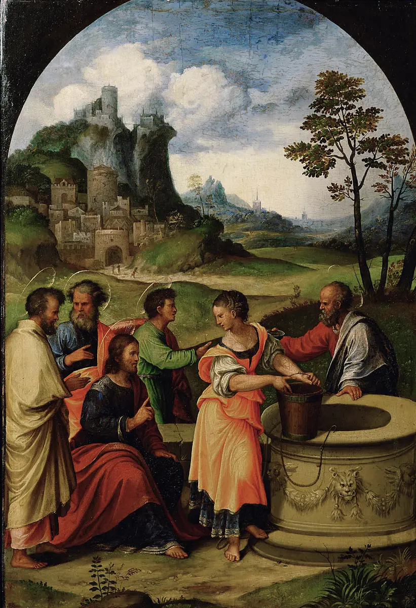 Christus und die Samariterin