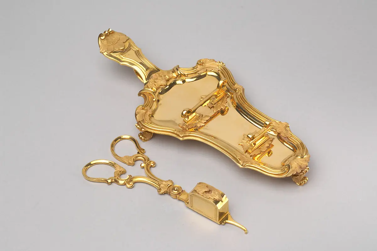 Lichtschere der Toilettegarnitur des Kaisers Franz I.
