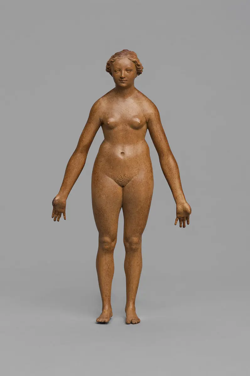 Nackte Frau, Proportionsfigur
