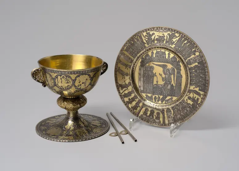 Communion Chalice with Paten and Straws, so-called Wilten Chalice