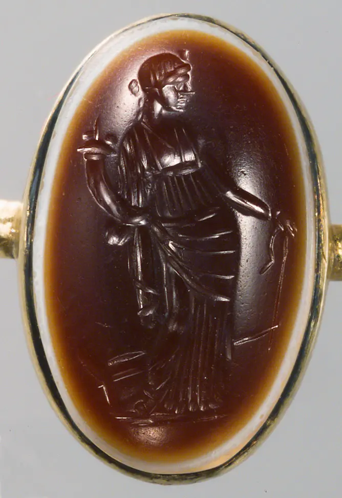 Stehende Fortuna