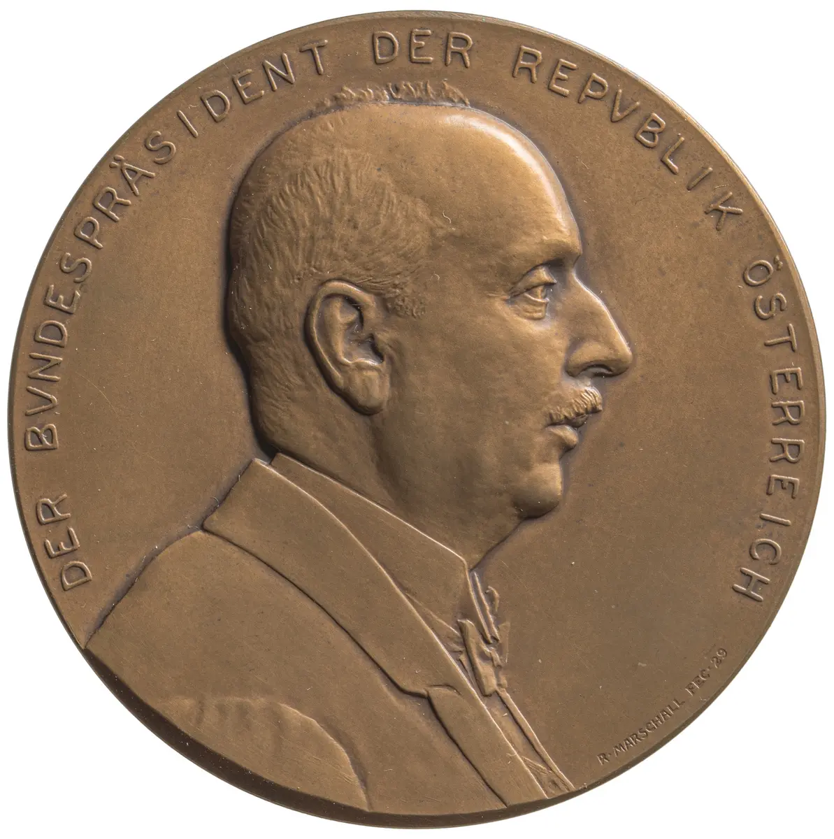 Österreich: Bundespräsident Wilhelm Miklas