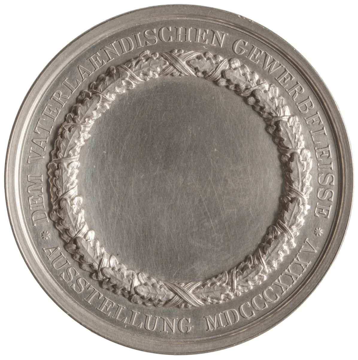 Habsburg: Ferdinand I.; Preismedaille der ersten österreichischen Gewerbe-, Handel- und Industrie-Ausstellung