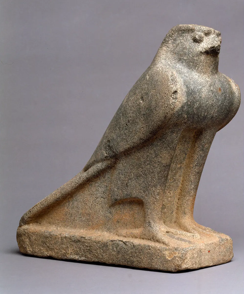 Standing falcon 