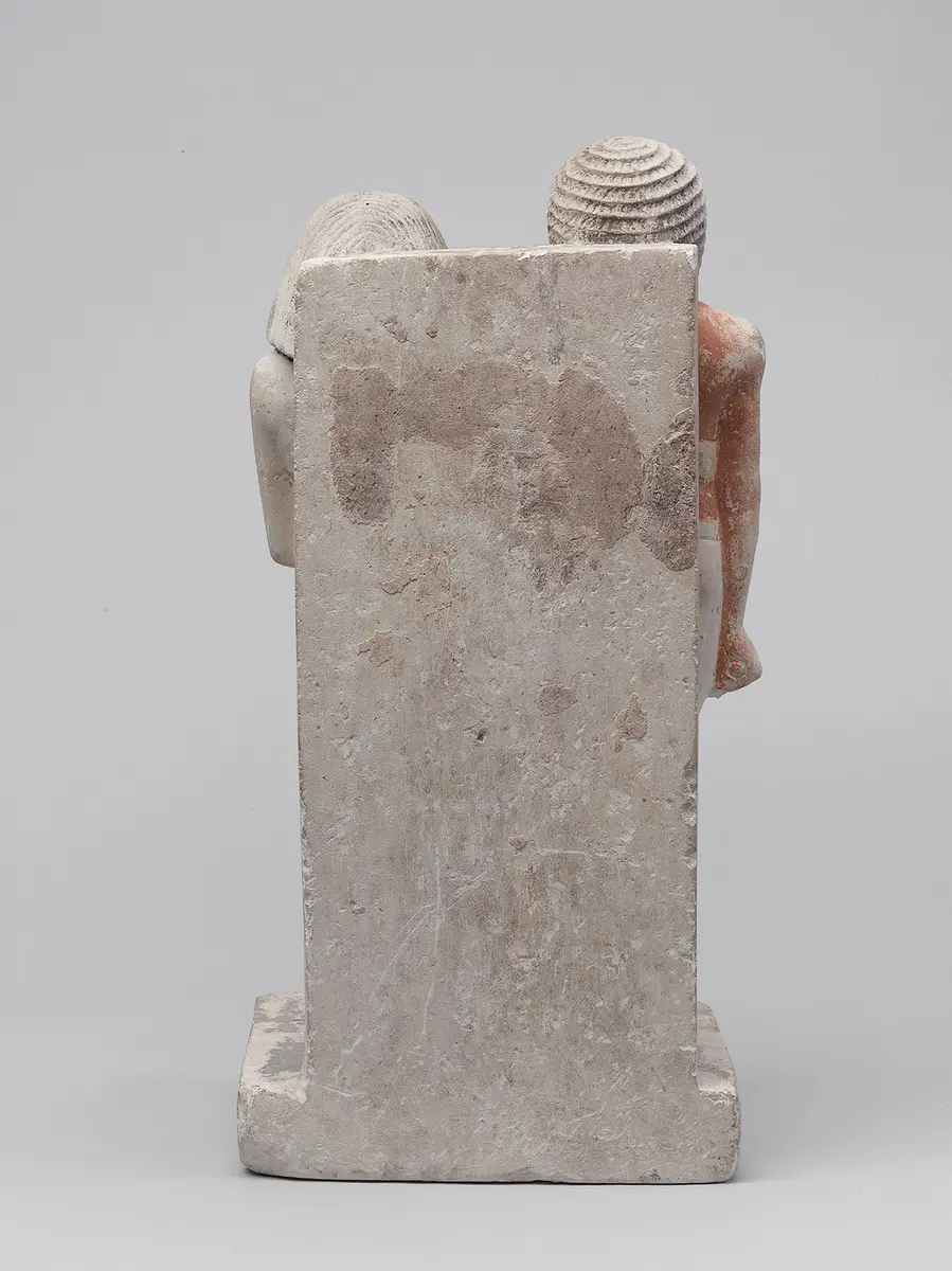 Statuengruppe des Kai-pu-ptah und der Ipep