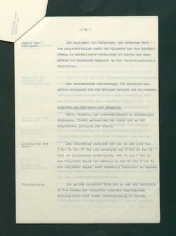 Dienstbestimmungen für das Aufsichtspersonal in den Sammlungen