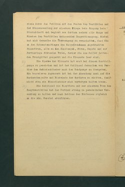 Dienstbestimmungen für das Aufsichtspersonal in den Sammlungen mit Anmerkungen und Korrekturen