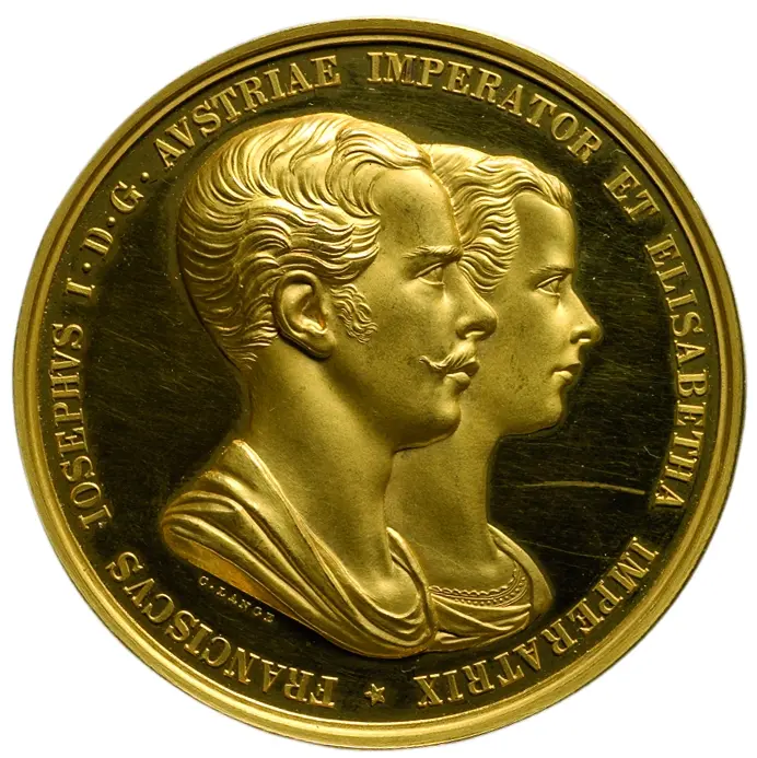 Habsburg: Kaiser Franz Joseph I. und Elisabeth (dessen Gemahlin)