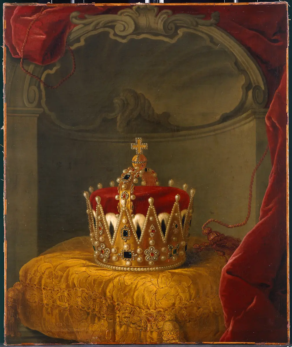 Darstellung der Barockkopie des österreichischen Erzherzoghutes