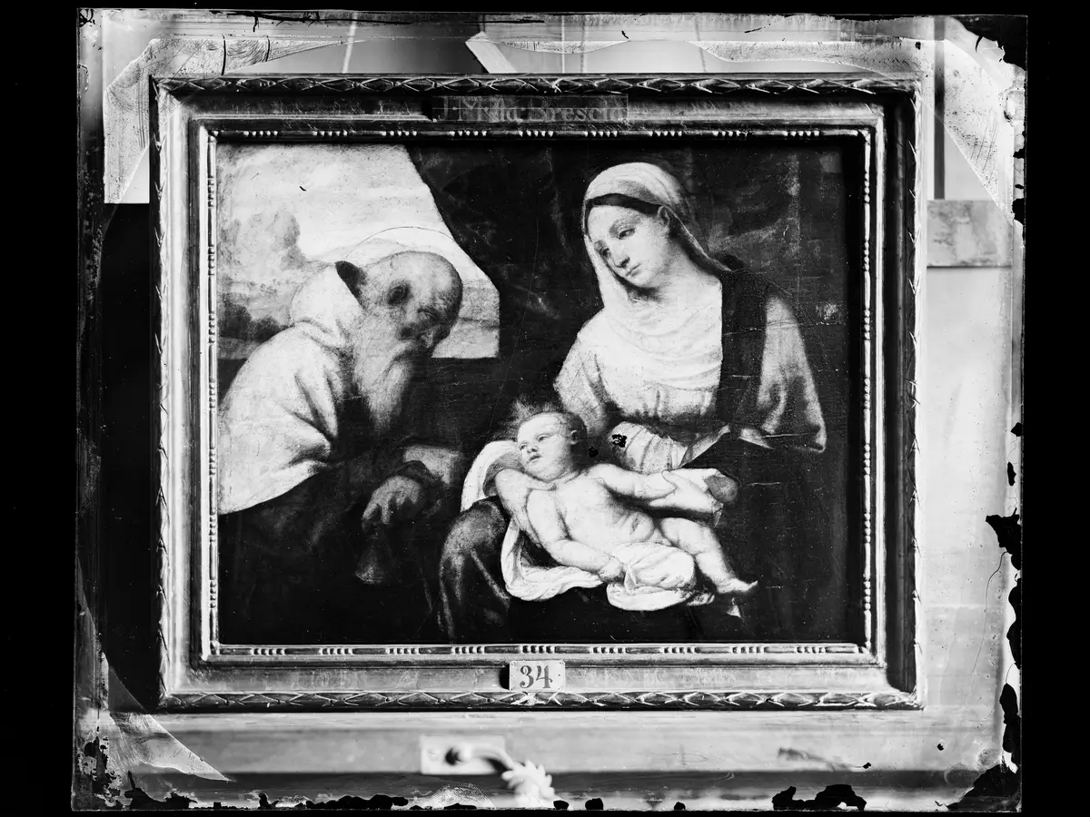 Maria mit Kind und dem hl. Antonius