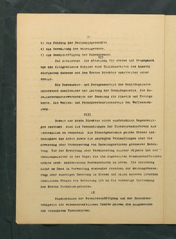 Dienstvorschrift für das Kunsthistorische Museum in Wien