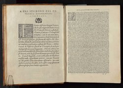 Sonetti Canzoni Triomphi di M. Francesco Petrarca, con la Spositione di Bernardo Daniello da Lucca