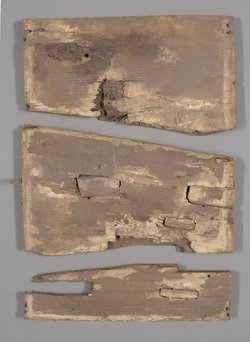 Kurzer Kastensarg mit Deckel