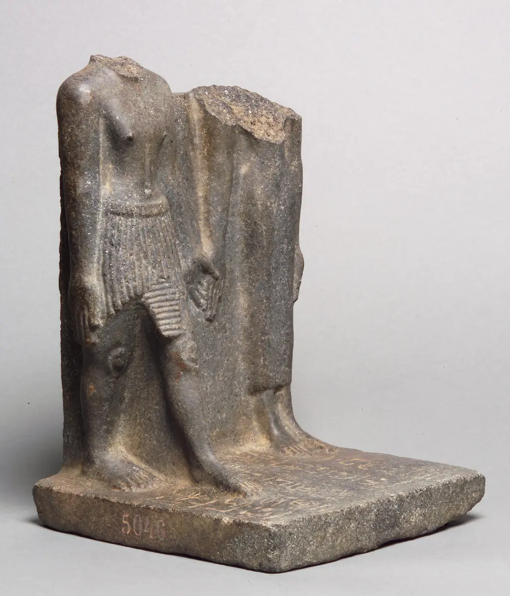 Statuengruppe des Nefer-heb und der Dedet-nebu