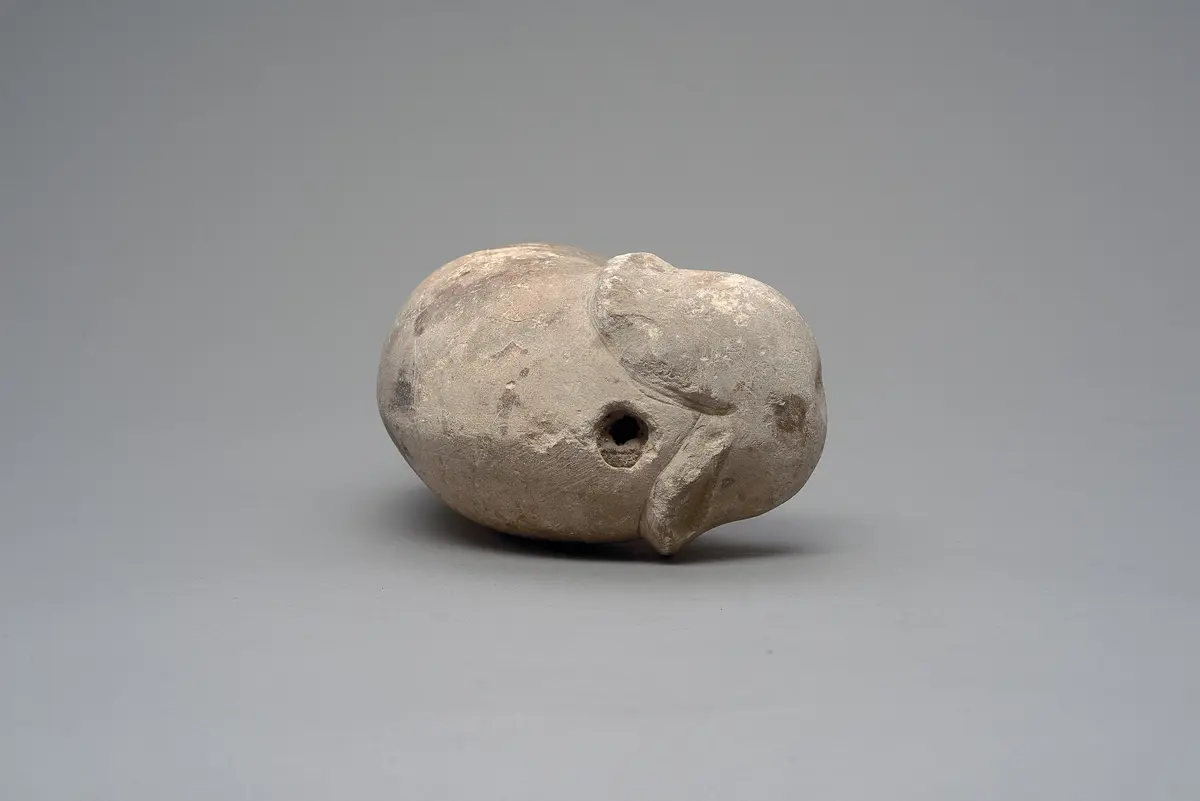 Großer Phallus, Fragment einer Statue?