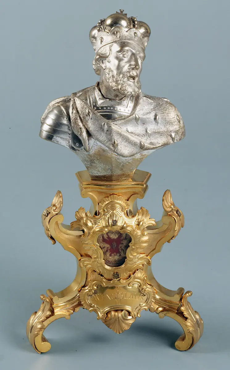 Reliquienbüste des hl. Wenzel
