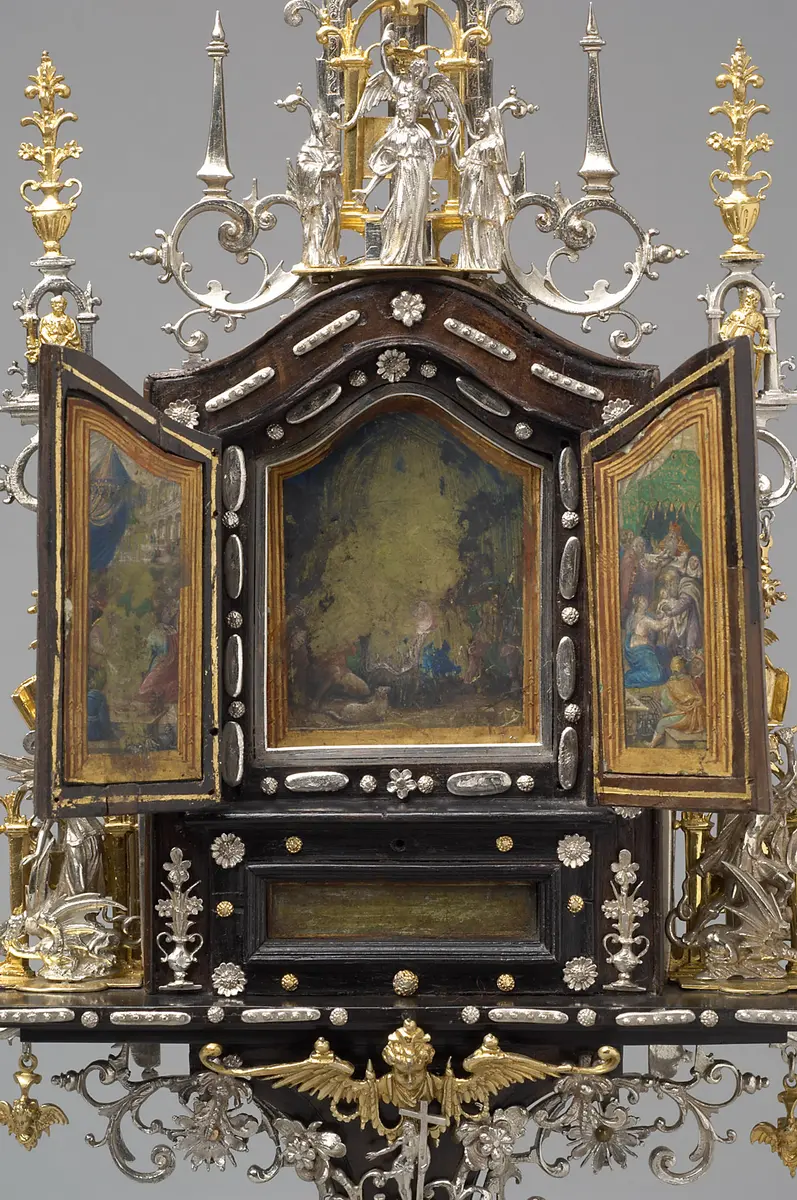 Flügelaltärchen aus dem Besitz von Kaiser Matthias