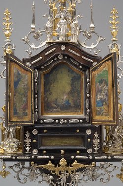 Flügelaltärchen aus dem Besitz von Kaiser Matthias