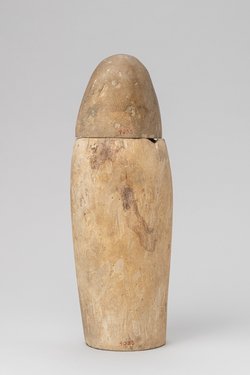 Scheinkanope des Schep-en-djehuti mit Deckel in Form eines Affenkopfes