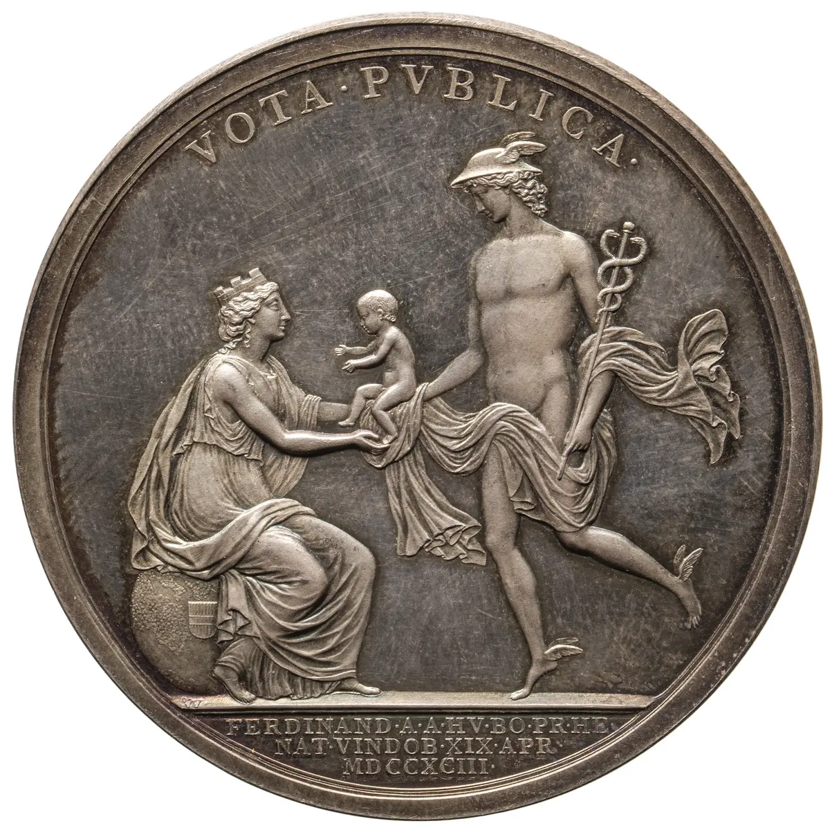 Habsburg: Kaiser Franz II./I. und Maria Theresia Karolina von Bourbon-Neapel (dessen zweite Gemahlin)