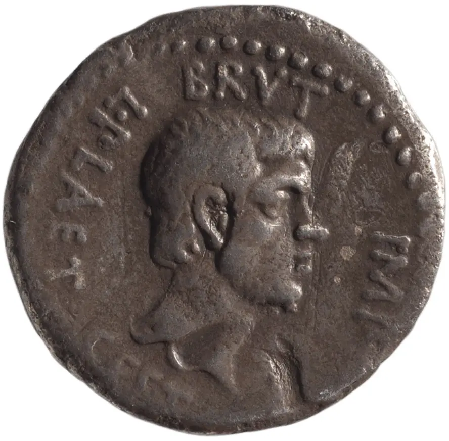 Röm. Republik: M. Iunius Brutus und L. Plaetorius Cestianus