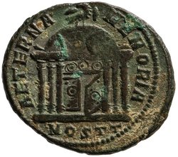 Maxentius für Divus Constantius I.