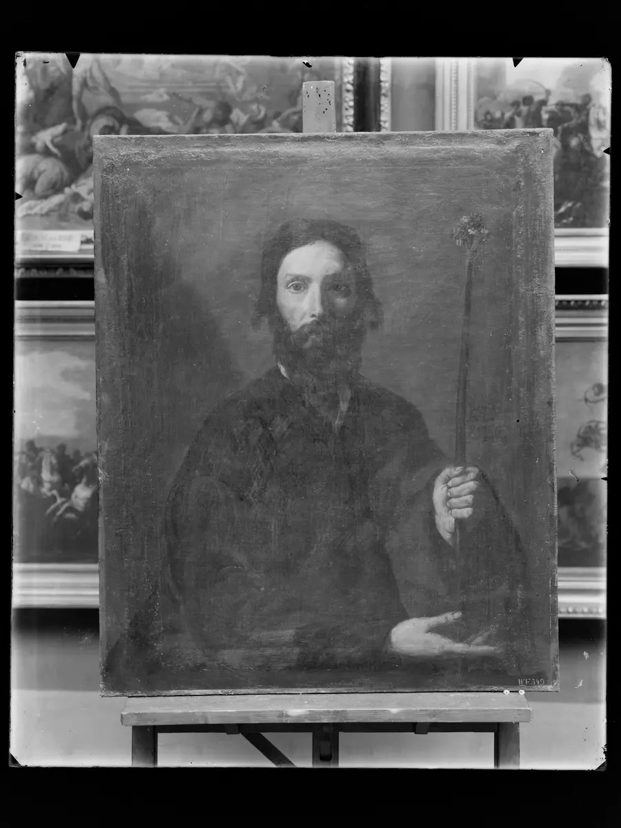 Der heilige Joseph (früher: Aaron mit dem blühenden Stabe)