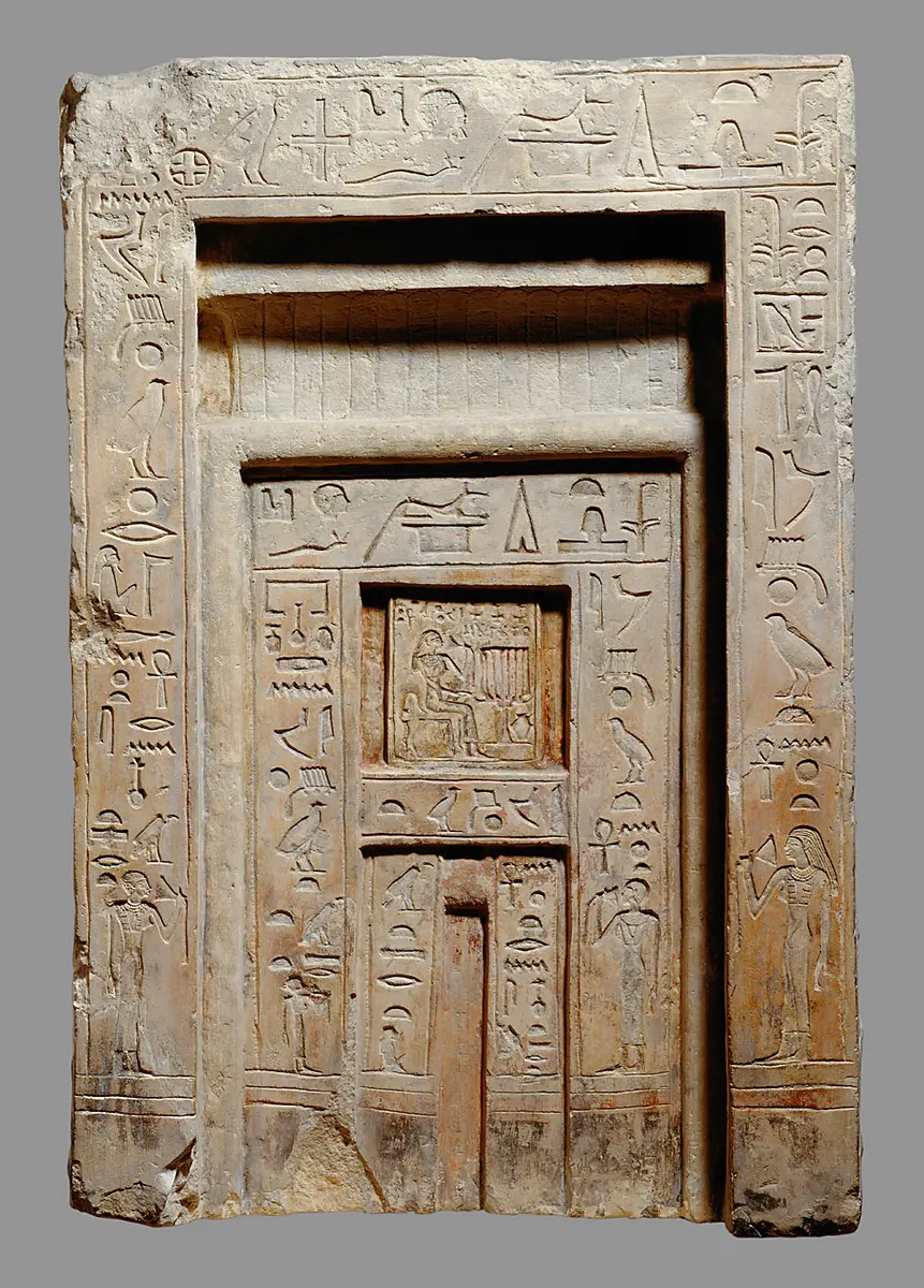 False door of Anchet 