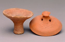 Kleine Fußschale (Räucherschale)