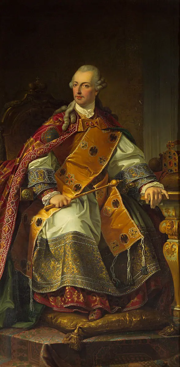 Joseph II. (1741-1790) im Krönungsornat