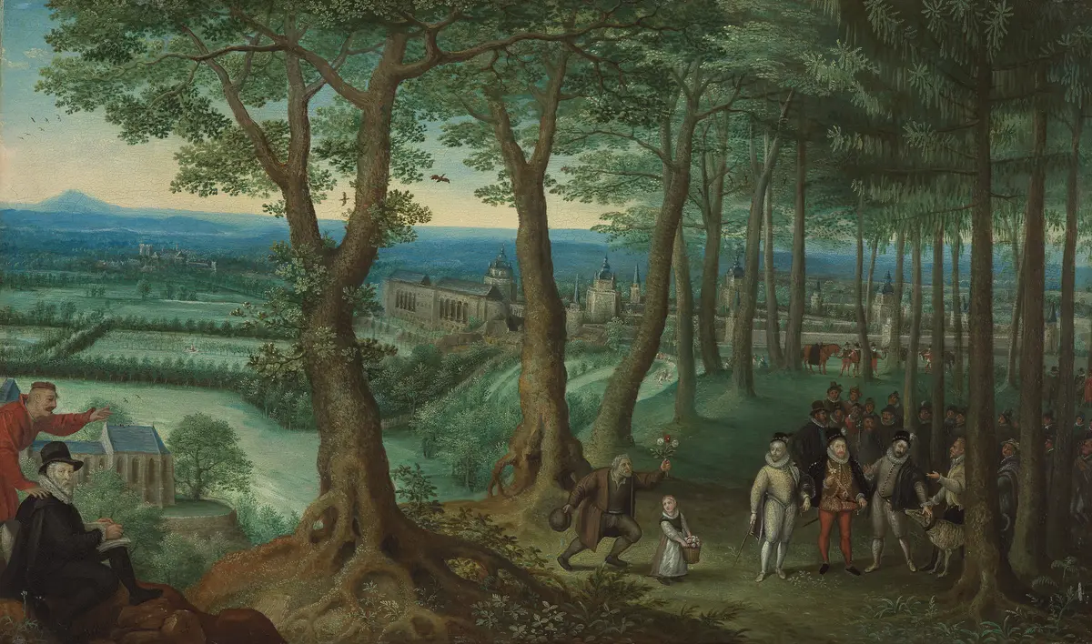 Kaiserlicher Waldspaziergang mit dem Neugebäude