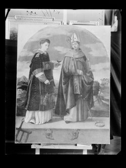 Die Hll. Aloisius und Laurentius