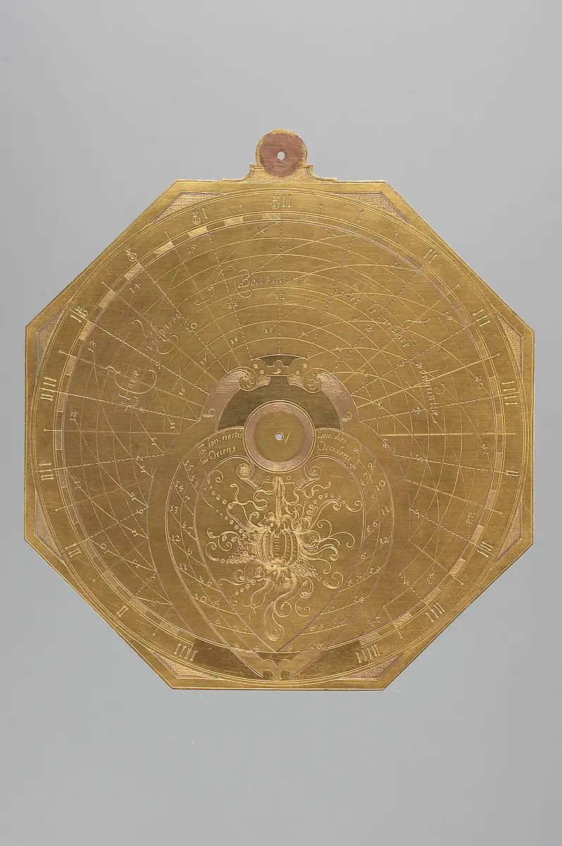 Reisesonnenuhr, Meßinstrument, wissenschaftliches Instrument